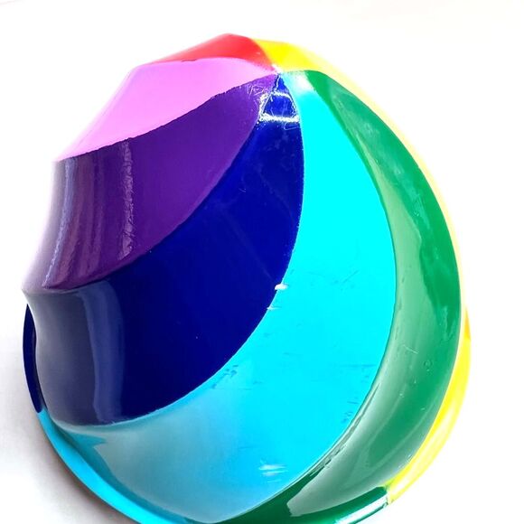 Absolut Elyx Rainbow Drinking Cup Tumbler Reusable Barware Copper with Lid - Picture 8 of 8